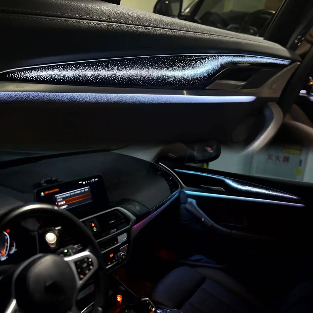 BMW X3 G01 / X4 G02 Interior 64-Color Galaxy Style LED Ambient Light Kit 2018 - 2023