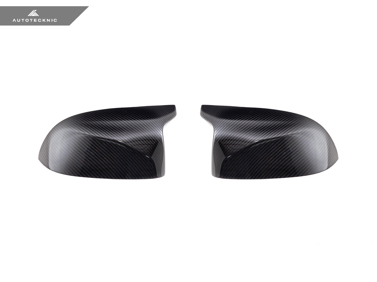 AutoTecknic Replacement Dry Carbon Mirror Covers - BMW F95 X5M | F96 X6M