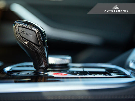 AutoTecknic Carbon Fiber Gear Selector Side Trims - BMW G20 3-Series