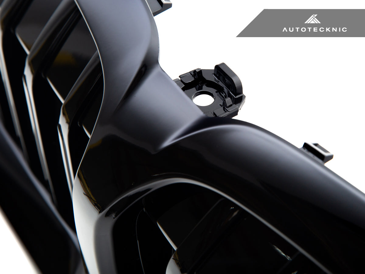 AutoTecknic Painted Glazing Black Front Grille - G20 3-Series