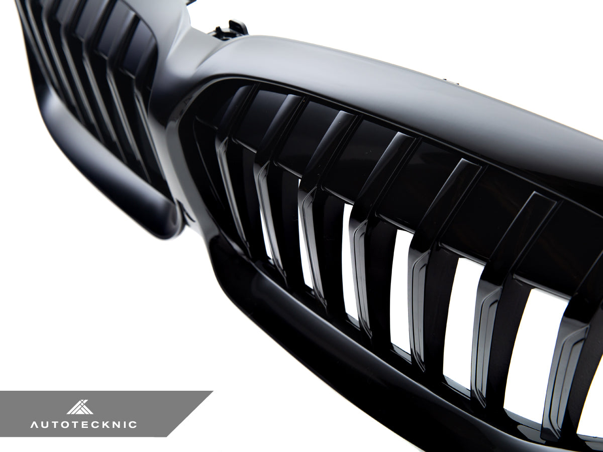 AutoTecknic Painted Glazing Black Front Grille - G20 3-Series