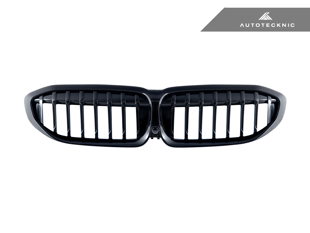 AutoTecknic Painted Glazing Black Front Grille - G20 3-Series