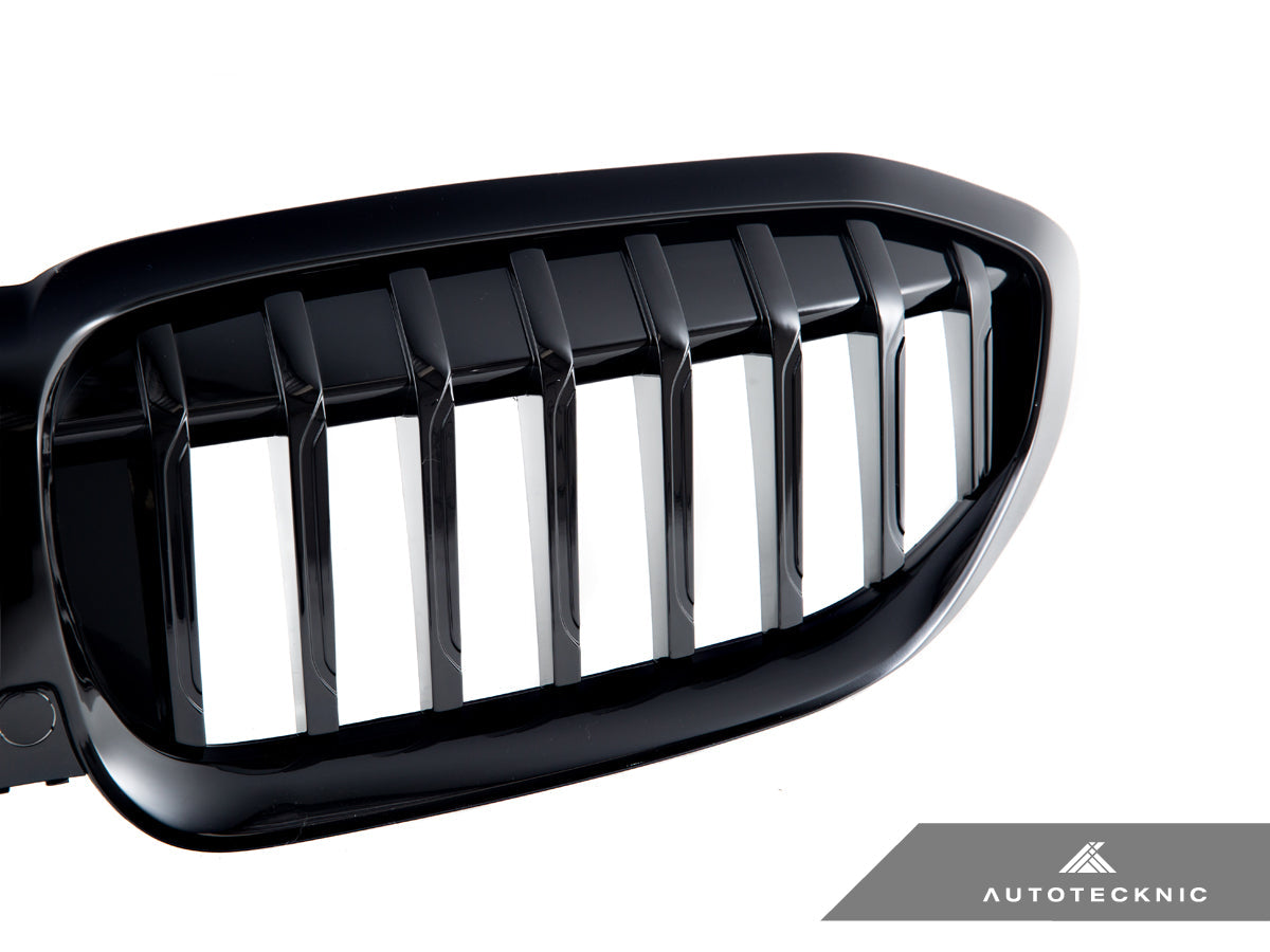 AutoTecknic Painted Glazing Black Front Grille - G20 3-Series