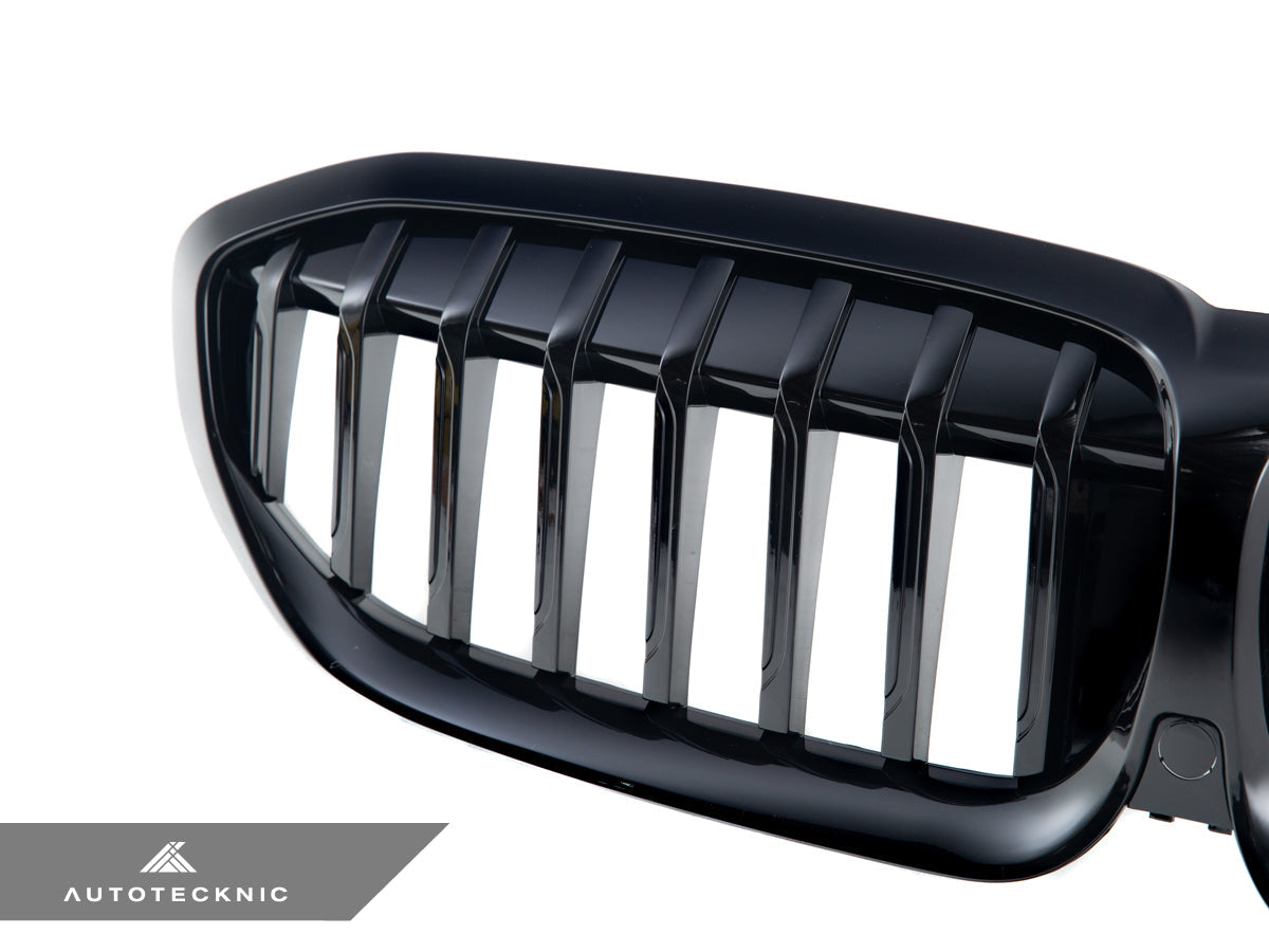 AutoTecknic Painted Glazing Black Front Grille - G20 3-Series