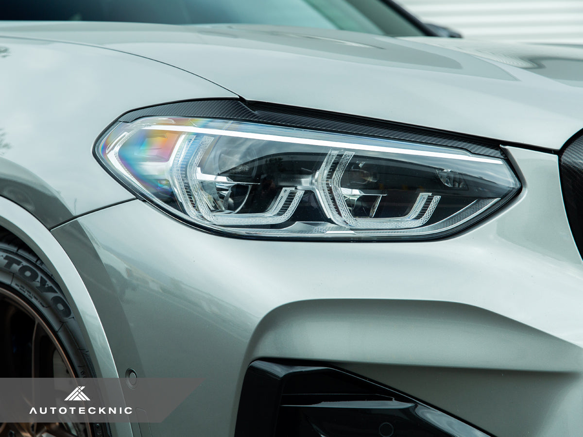 AutoTecknic Carbon Fiber Headlight Covers - G01 X3 | G02 X4
