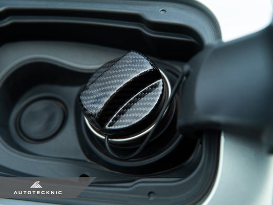AutoTecknic Dry Carbon Competition Fuel Cap Cover - BMW E9X M3 | 3-Series