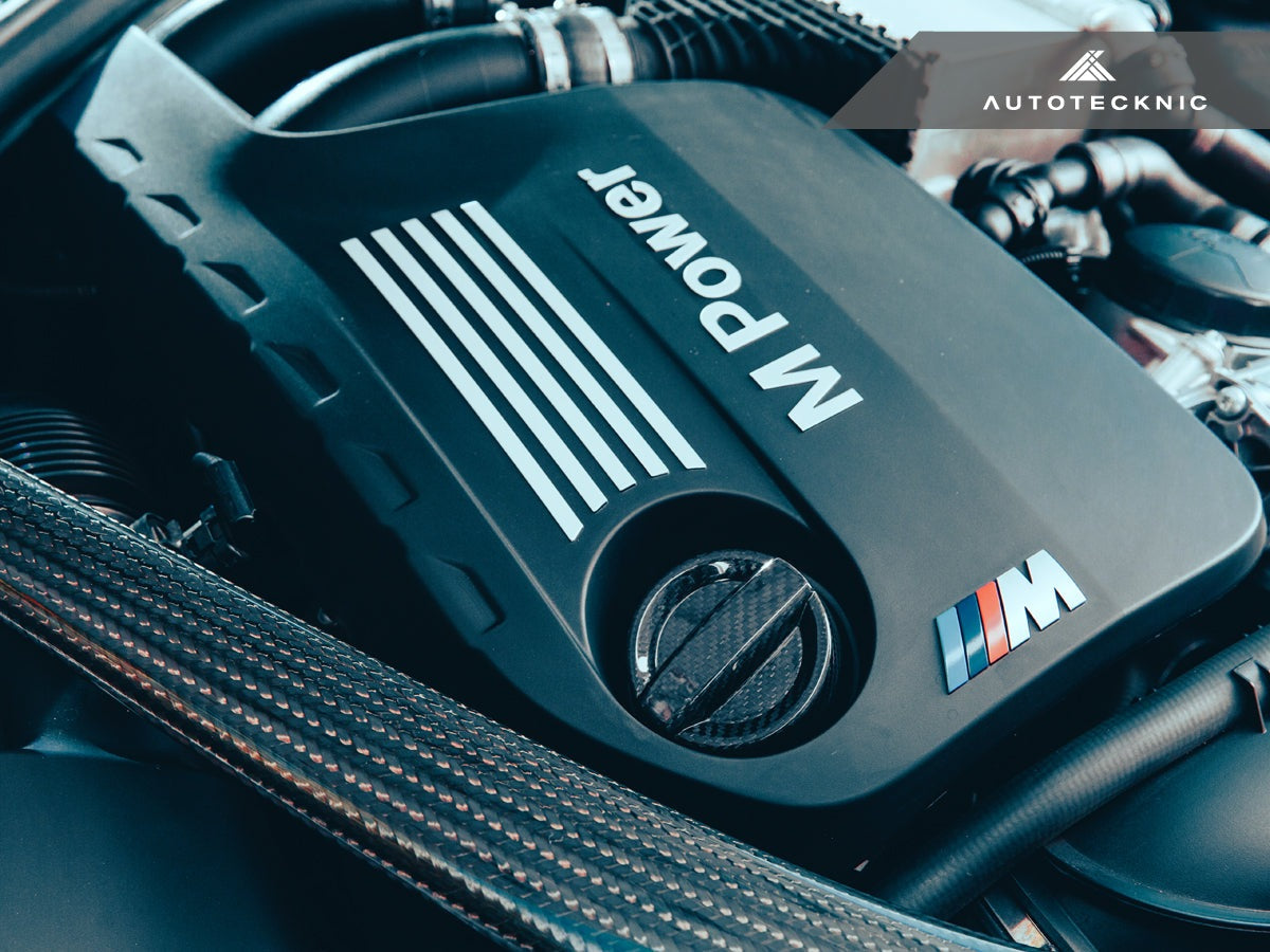 AutoTecknic Dry Carbon Competition Oil Cap Cover - E63 6-Series