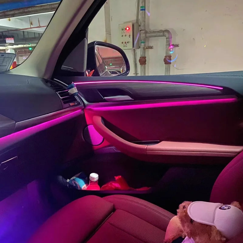 BMW X3 G01 / X4 G02 / G08 Interior 64-Color Dynamic LED Ambient Light Kit 2018 - 2024
