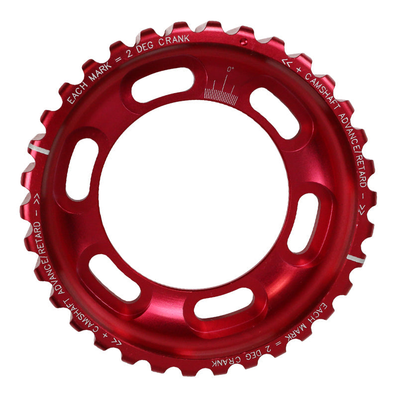 1995-1999 Mitsubishi Eclipse Hayame Red Non-Turbo Cam Gear Aluminum