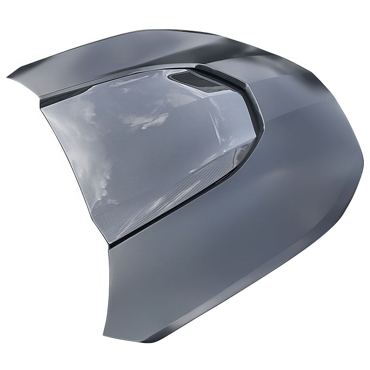 2016-2024 Chevy Camaro ZL1 Black Car Hood Guards Aluminum CF