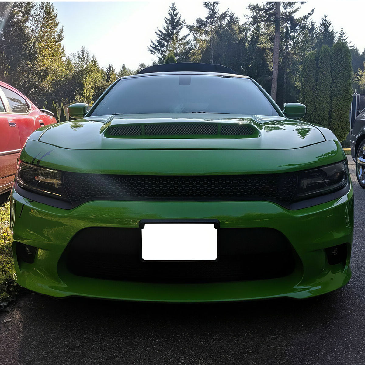 2015-2023 Dodge Charger Hood w/ Vent Demon Style Car Hood Aluminum