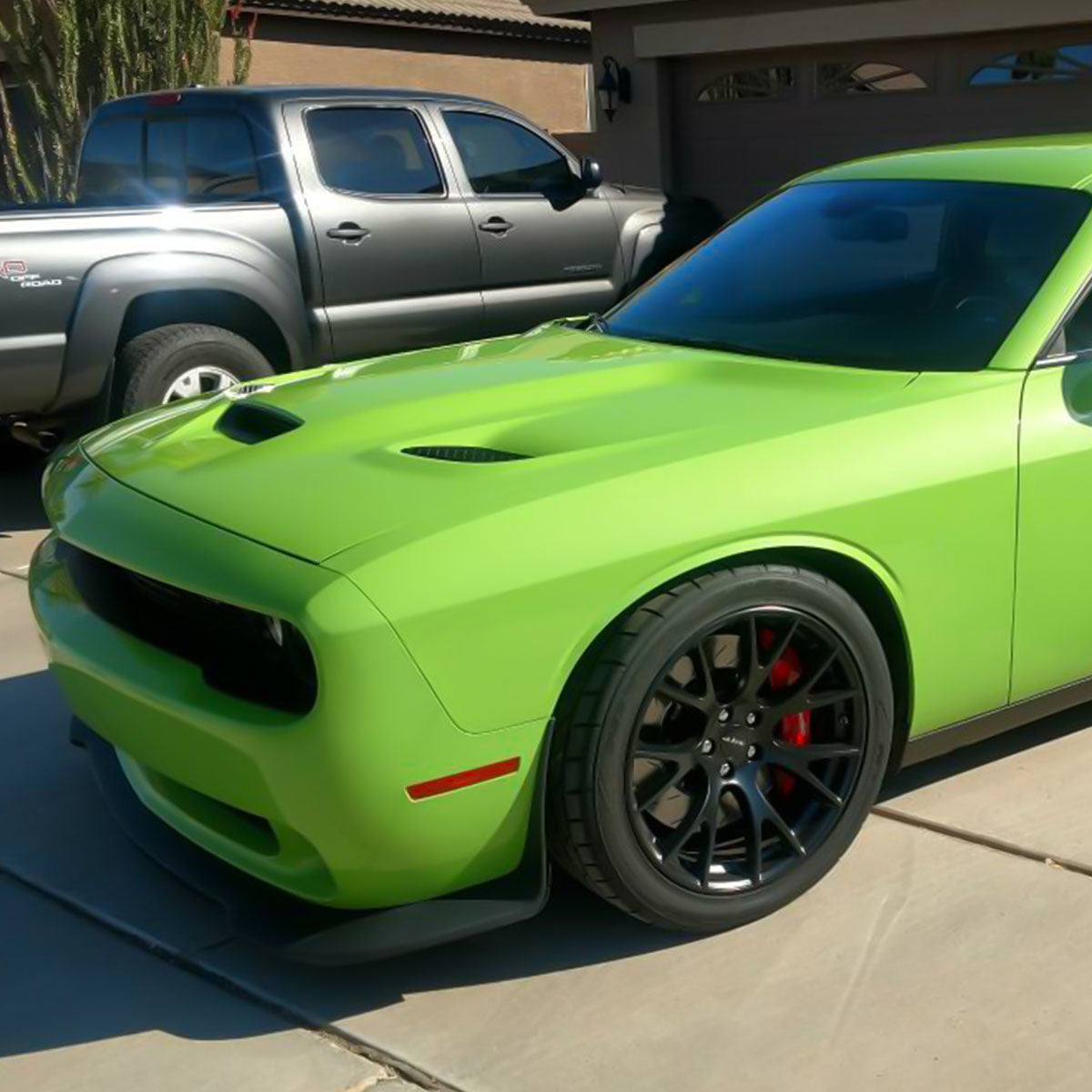 2008-2023 Dodge Challenger Hellcat Hood Scoop Air Intake Vent Aluminum