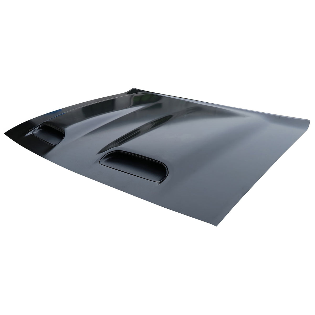2008-2023 Dodge Challenger Hood Hellcat Style Aluminum Black Car Hood