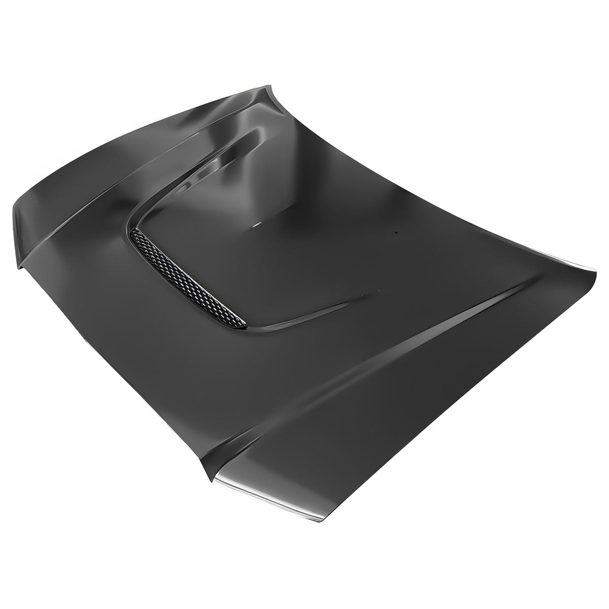 2011-2014 Dodge Charger Hood Replacement SRT 392 Style Aluminum Black