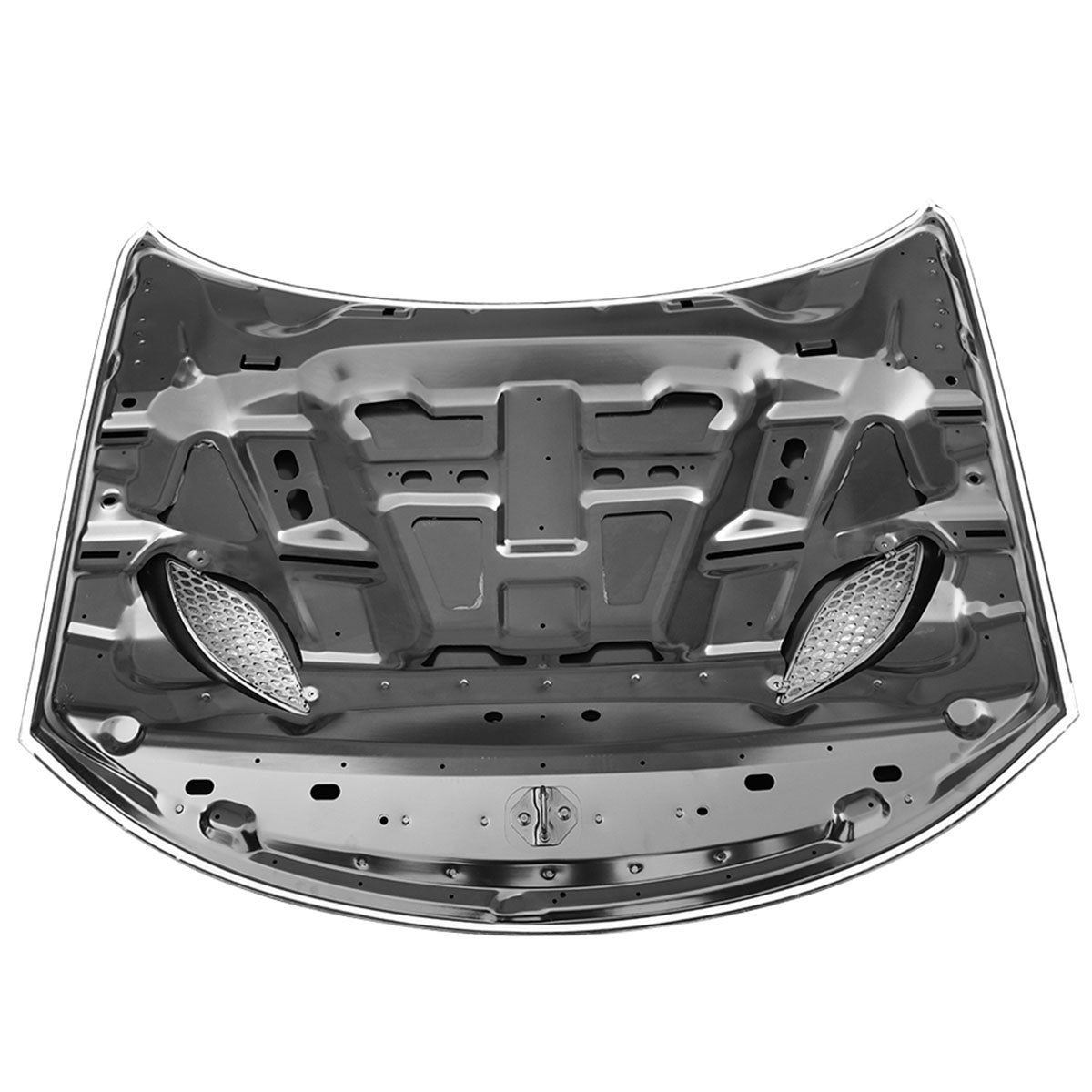 2015-2023 Dodge Charger SRT Style Car Hood Scoop Vent Black Aluminum