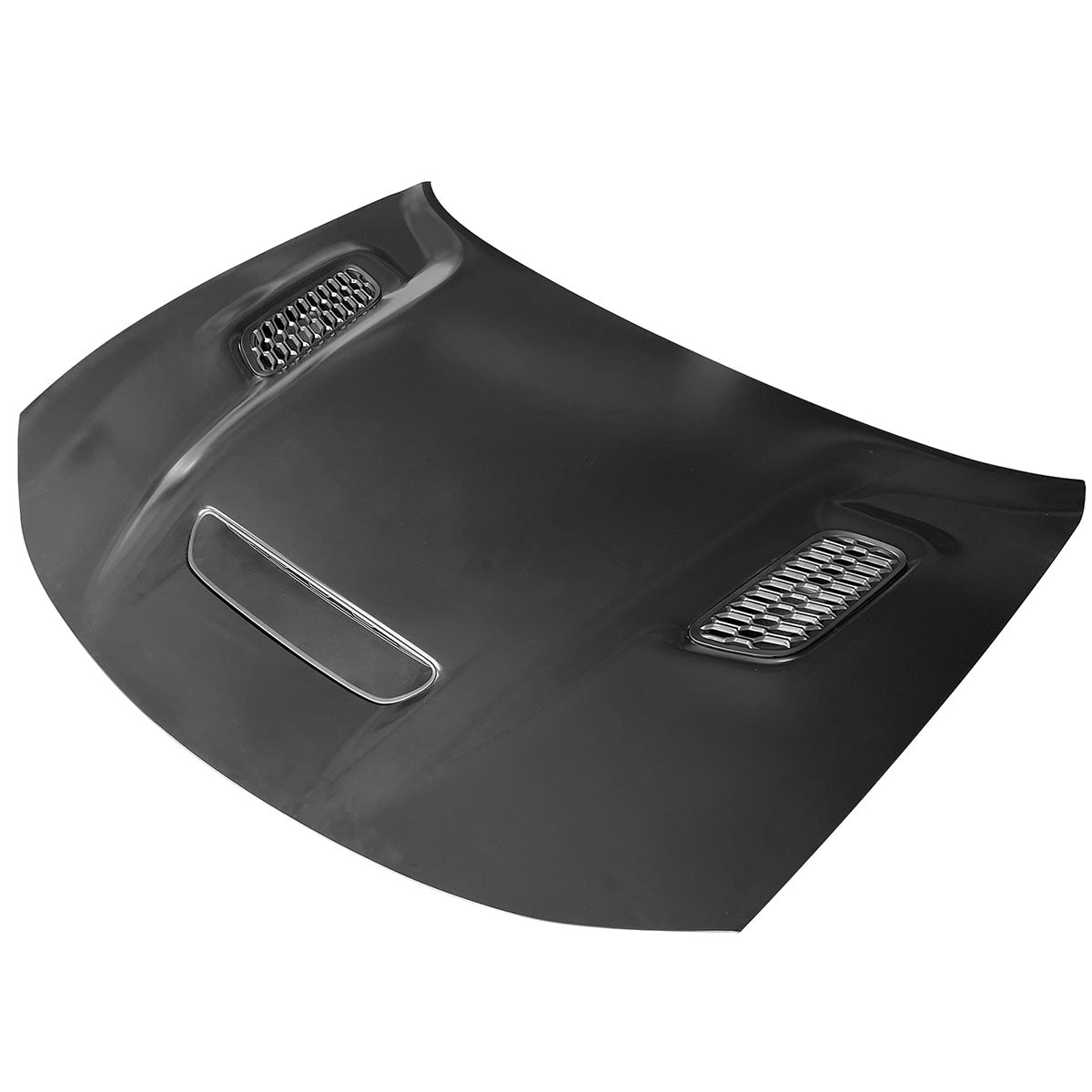 2015-2023 Dodge Charger Hood Black SRT Redeye Widebody Style Aluminum