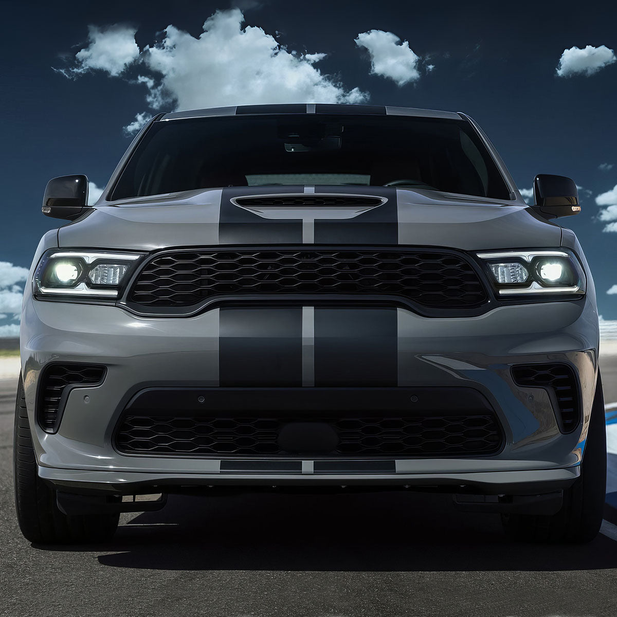2011-2024 Dodge Durango Hood Cover 21+ Hellcat Style Bonnet Aluminum