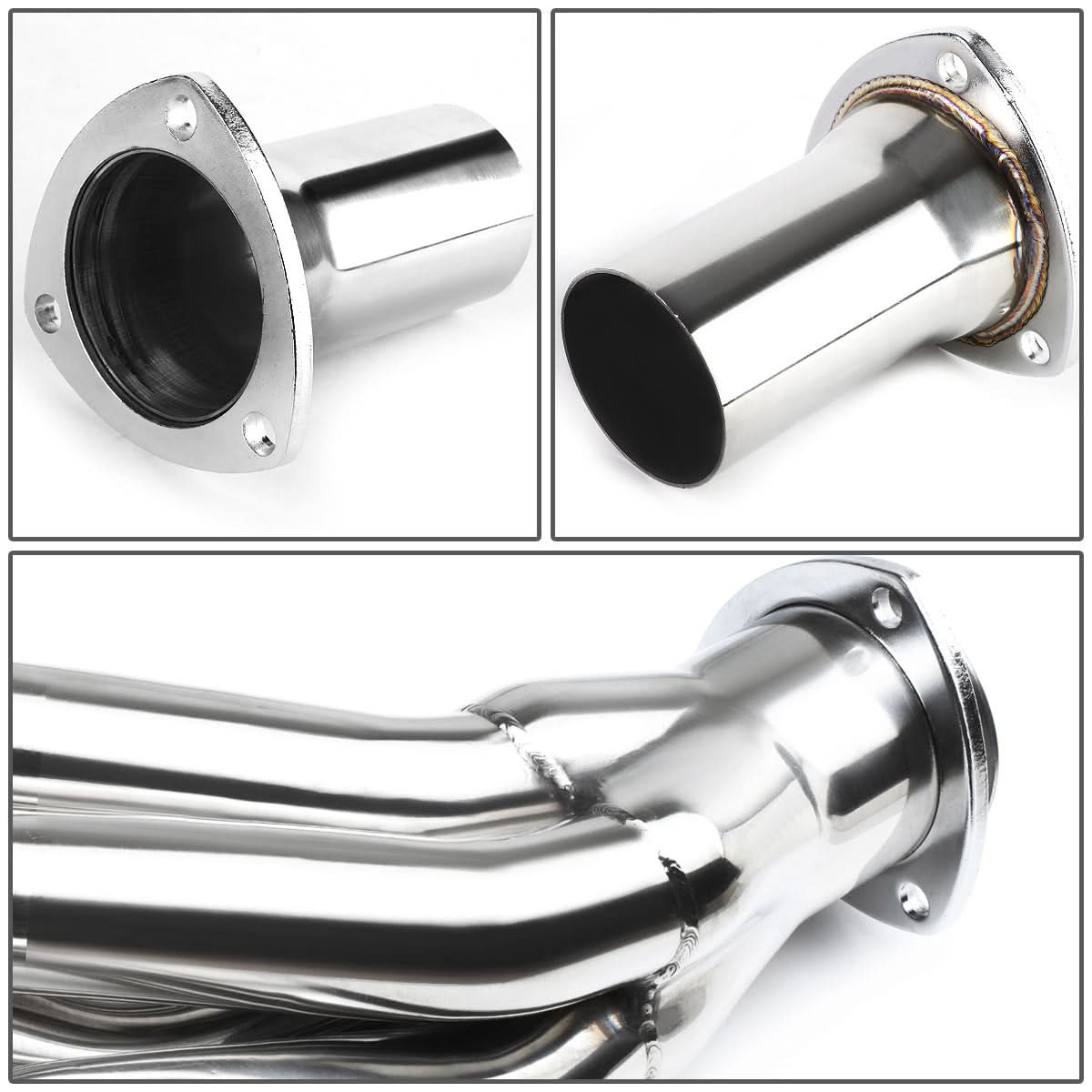Chevrolet 396 454 502 V8 GM A Body Big Block Shorty Headers Stainless Steel