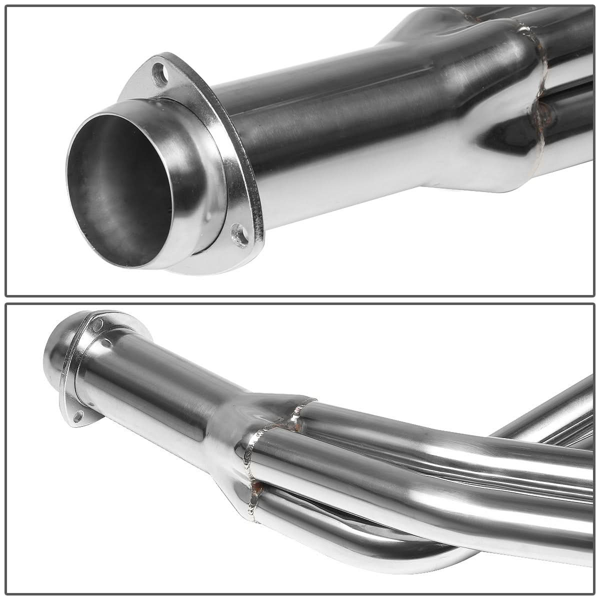 1977-1978 Dodge B200 B300 D150 D200 Long Tube Headers Stainless Steel