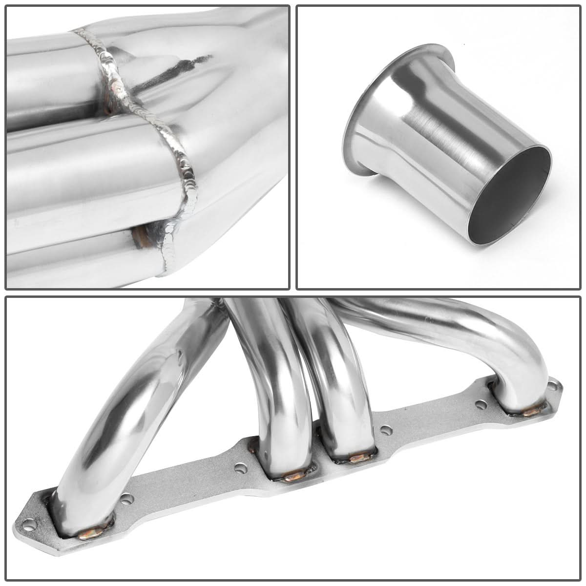 1967-1982 Dodge Pickup Long Tube Header - Stainless Steel