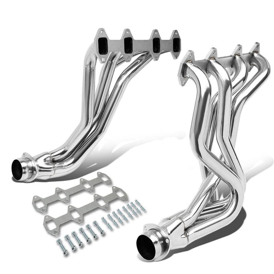 66-76 Ford F-100 F-150 F-250 V8 352-390 FE 4WD Long Tube Headers Stainless Steel