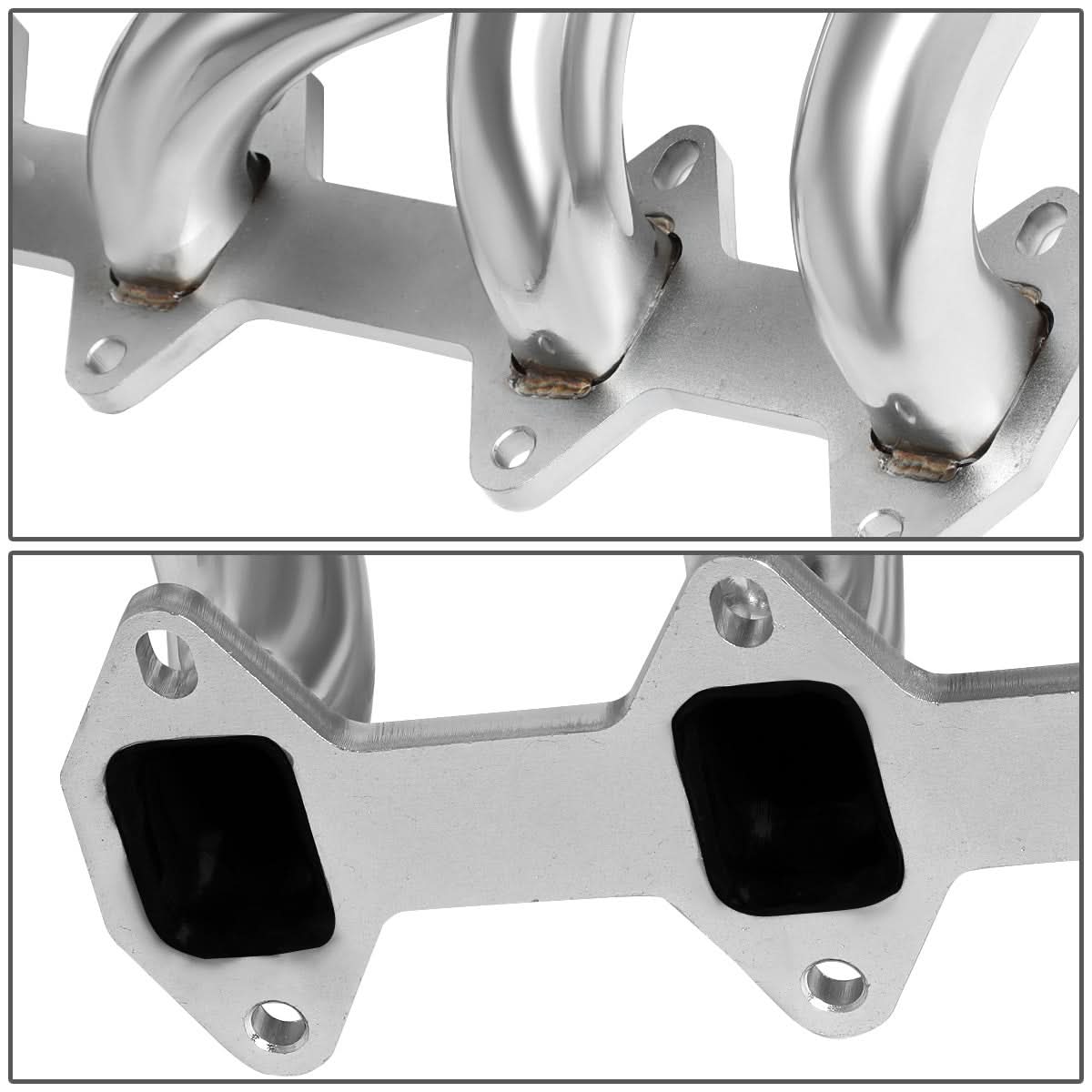 66-76 Ford F-100 F-150 F-250 V8 352-390 FE 4WD Long Tube Headers Stainless Steel