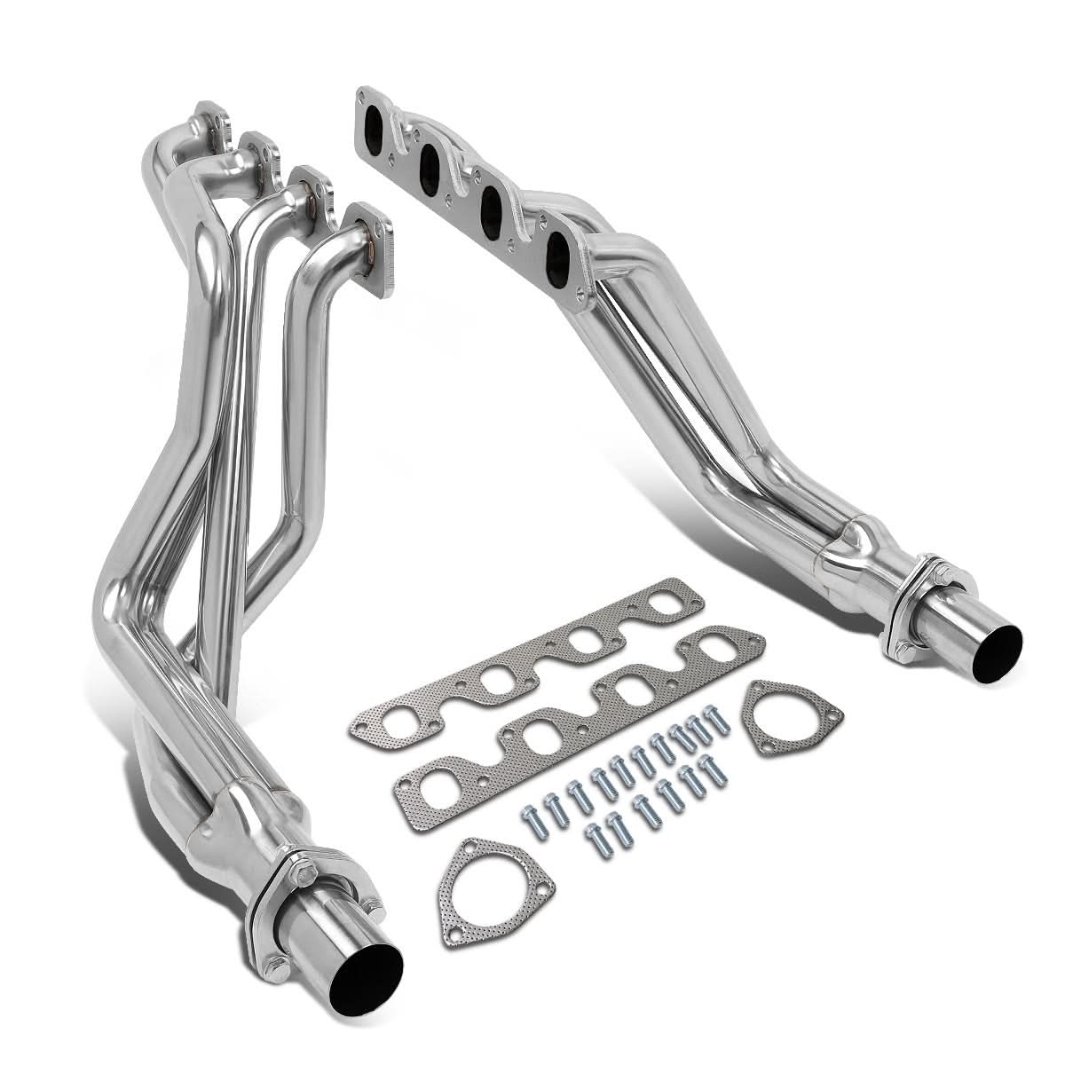 80-82 Ford F-150 F-250 F-350 5.8L 6.6L V8 Long Tube Header Stainless Steel