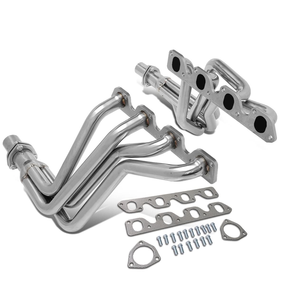 80-82 Ford F-150 F-250 F-350 5.8L 6.6L V8 Long Tube Header Stainless Steel