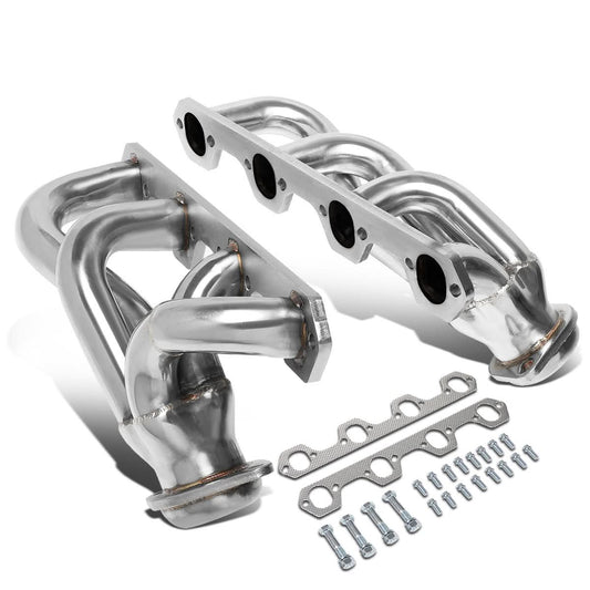 87-95 Ford Bronco F-150 F-250 5.0L V8 Long Tube Headers Stainless Steel