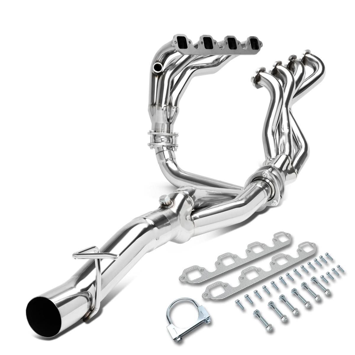 88-97 Ford F-250/F-350 7.5L V8 Mid Header Stainless Steel