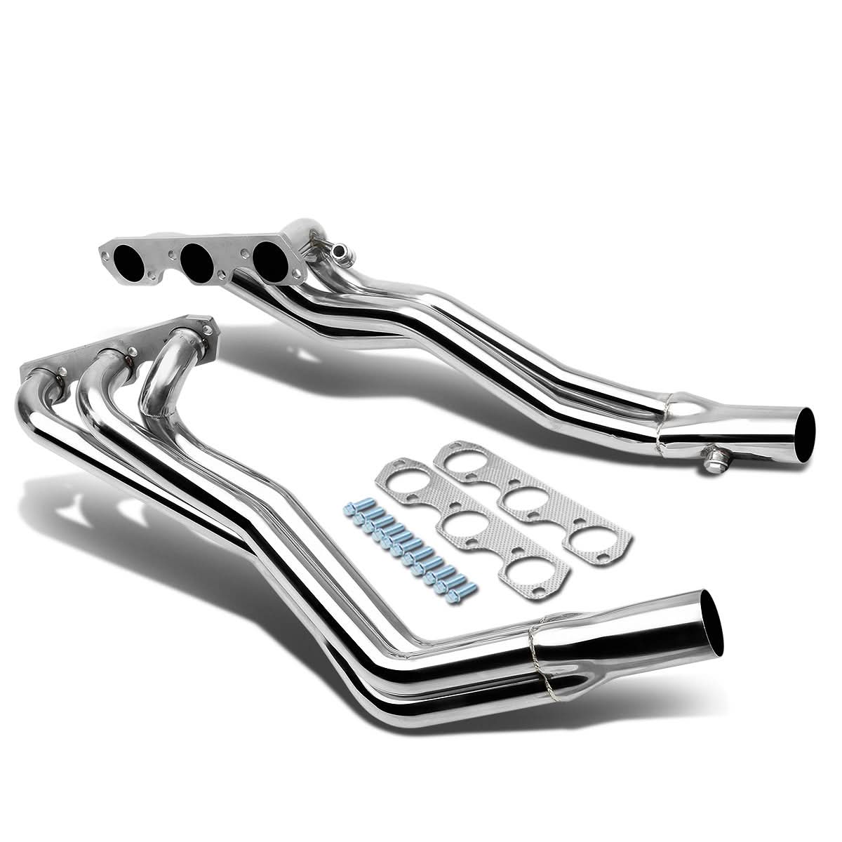1994-2004 Ford Mustang V6 Long Tube Header Stainless Steel