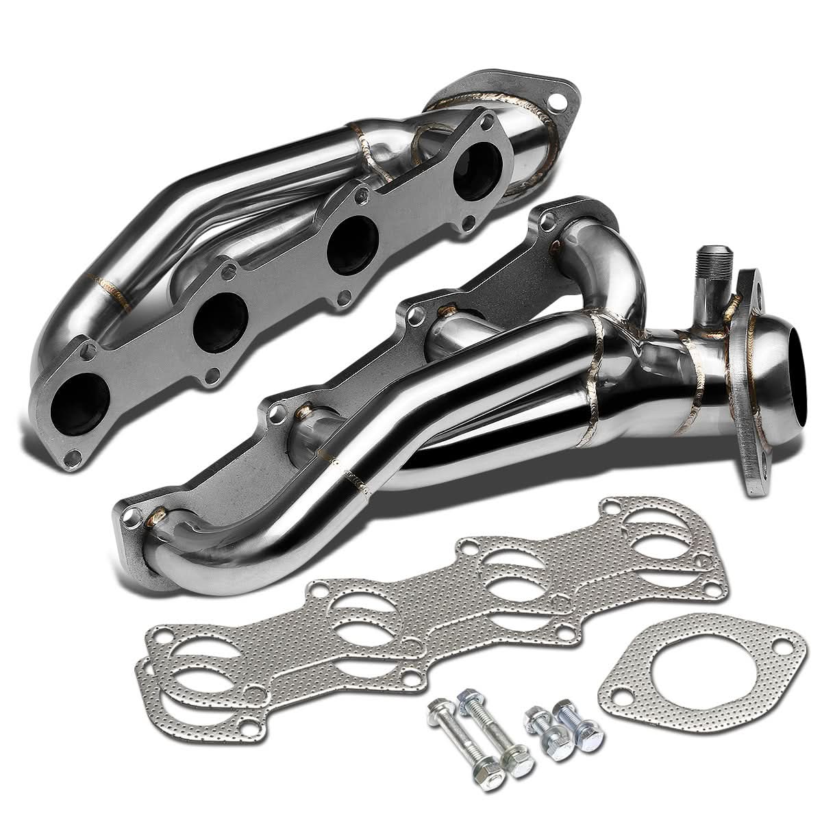 1996-1998 Ford Mustang V8 4.6L SOHC Shorty Headers - Stainless Steel