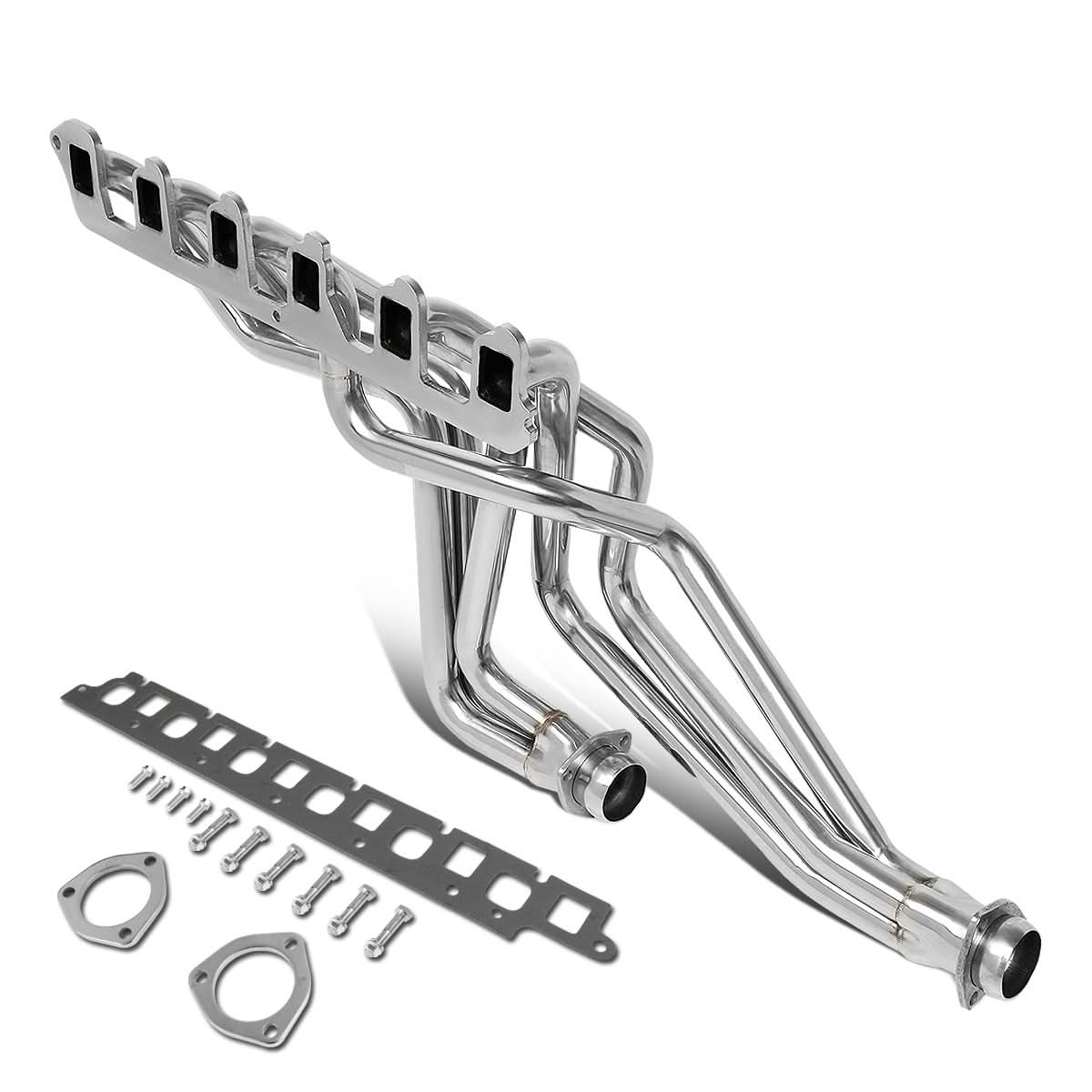65-89 Ford F-100/F-150/F-250/F-350 Long Tube Header Stainless Steel