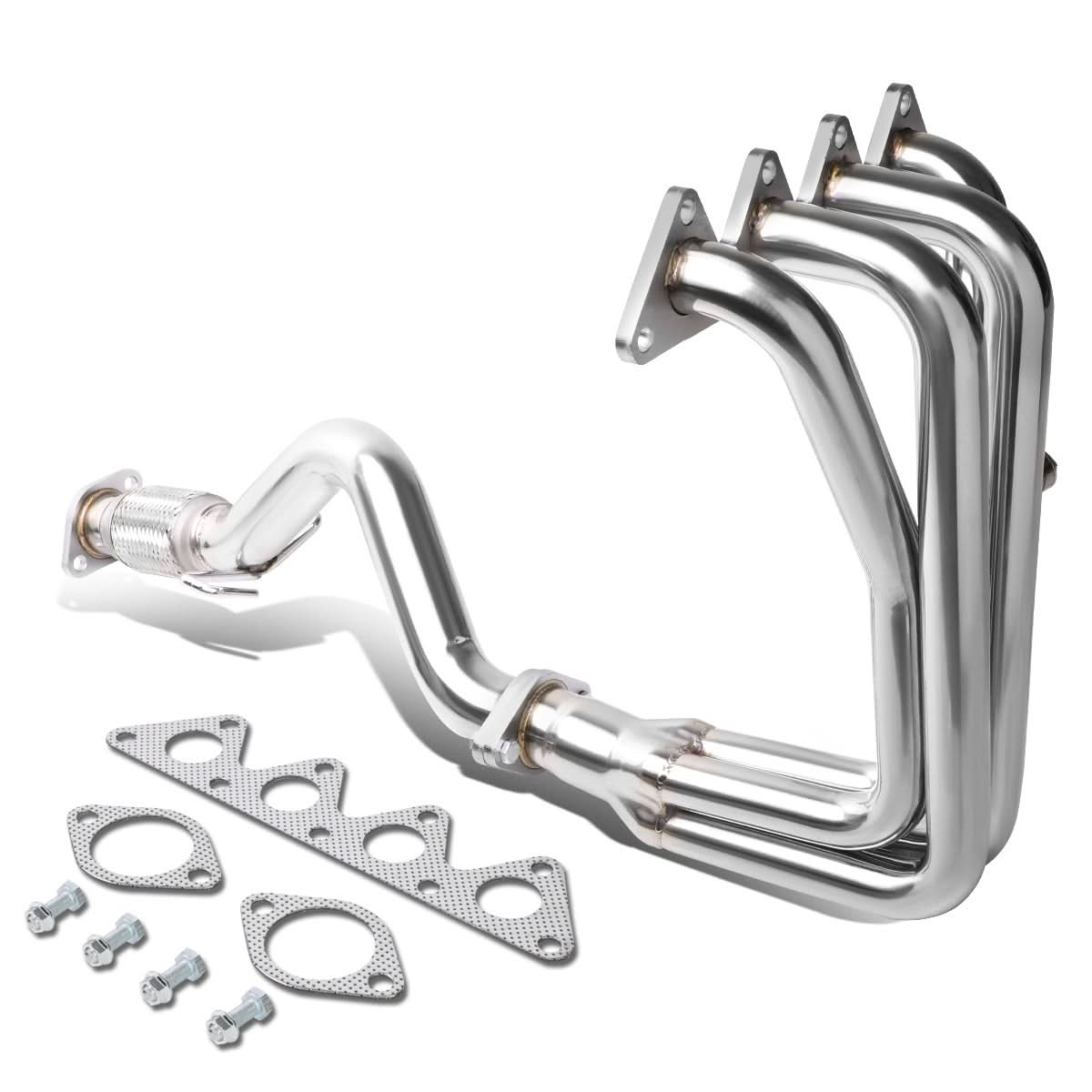 06-11 Hyundai Accent Header with Midpipe Stainless Steel