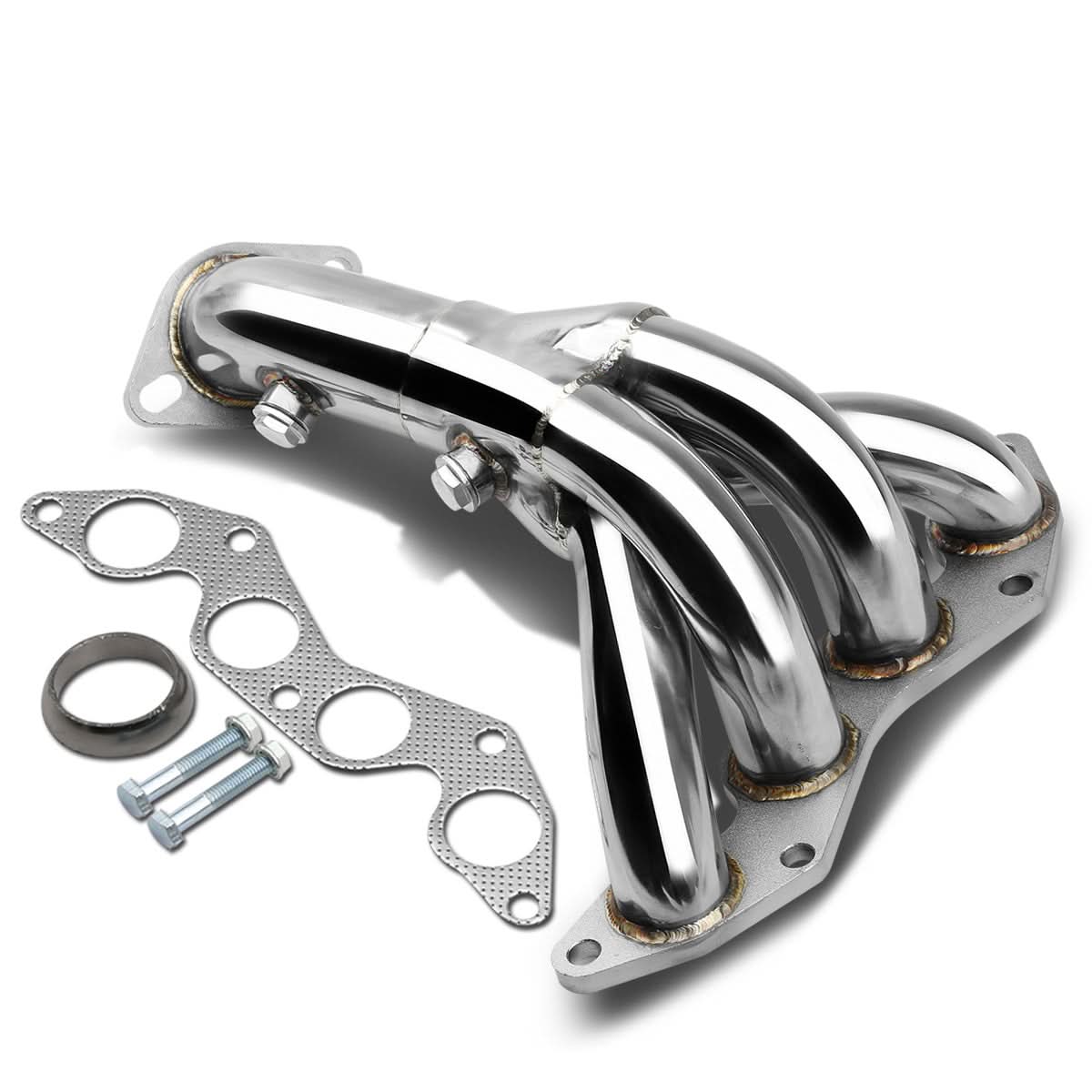 01-05 Honda Civic Header Stainless Steel