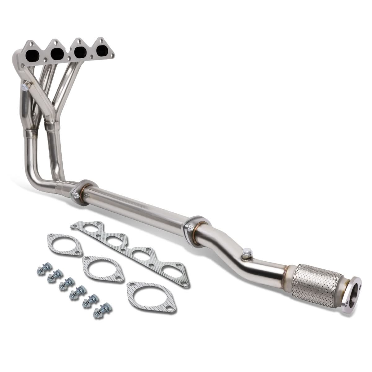 2002-2006 Hyundai Tiburon 2.0L 4-Cylinder Exhaust Header - Stainless Steel