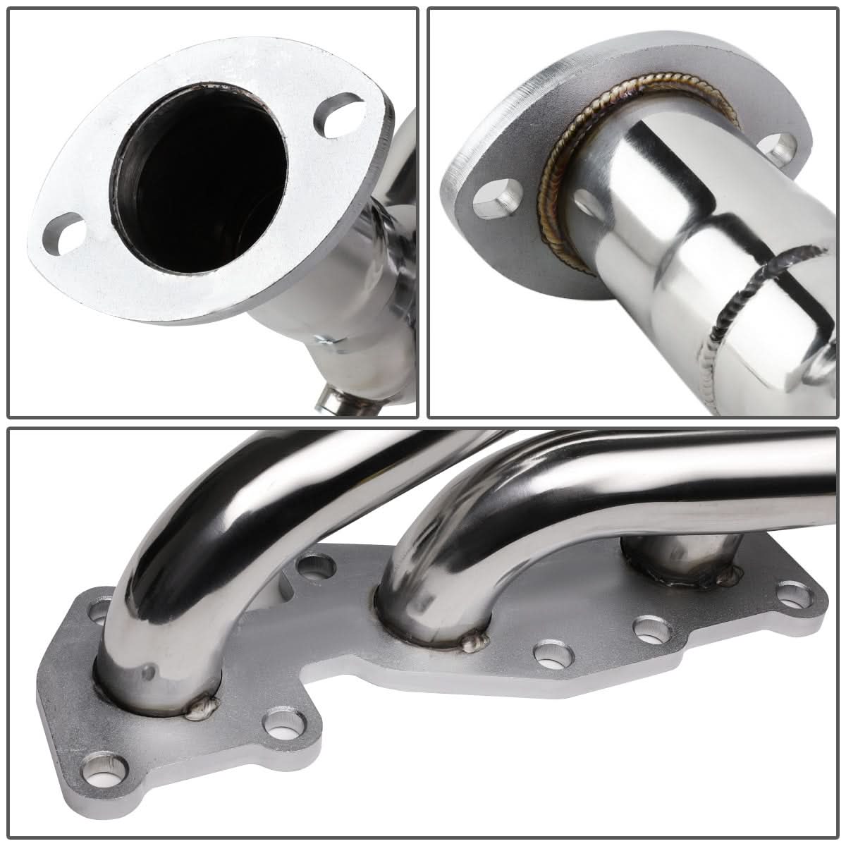 2010-2016 Hyundai Genesis 2DR Shorty Header - Stainless Steel