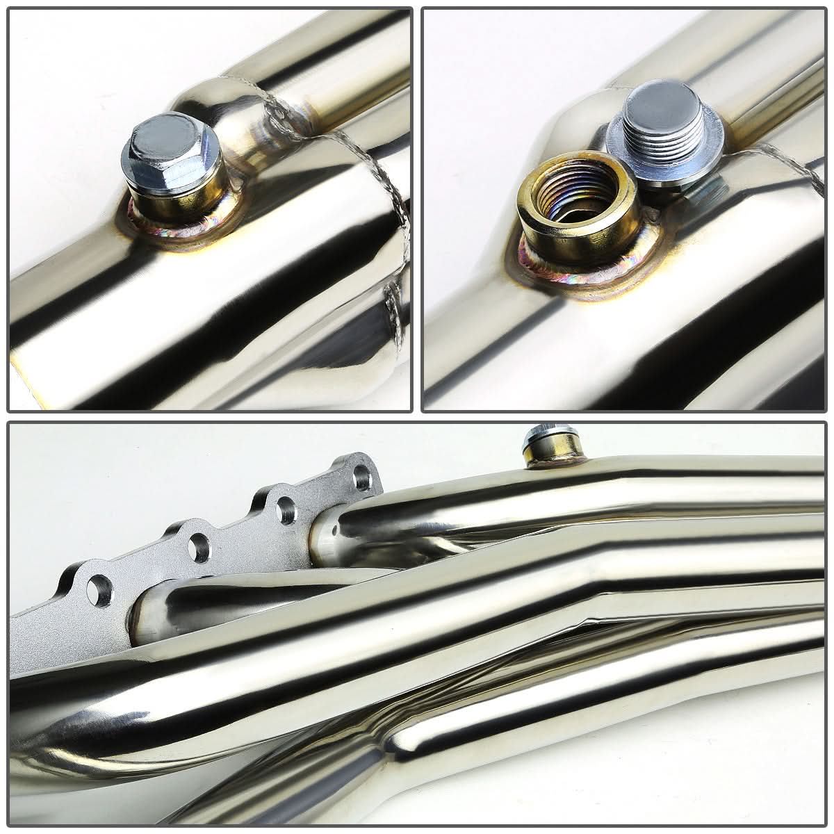 2004-2015 Nissan Titan Long Tube Headers - Stainless Steel