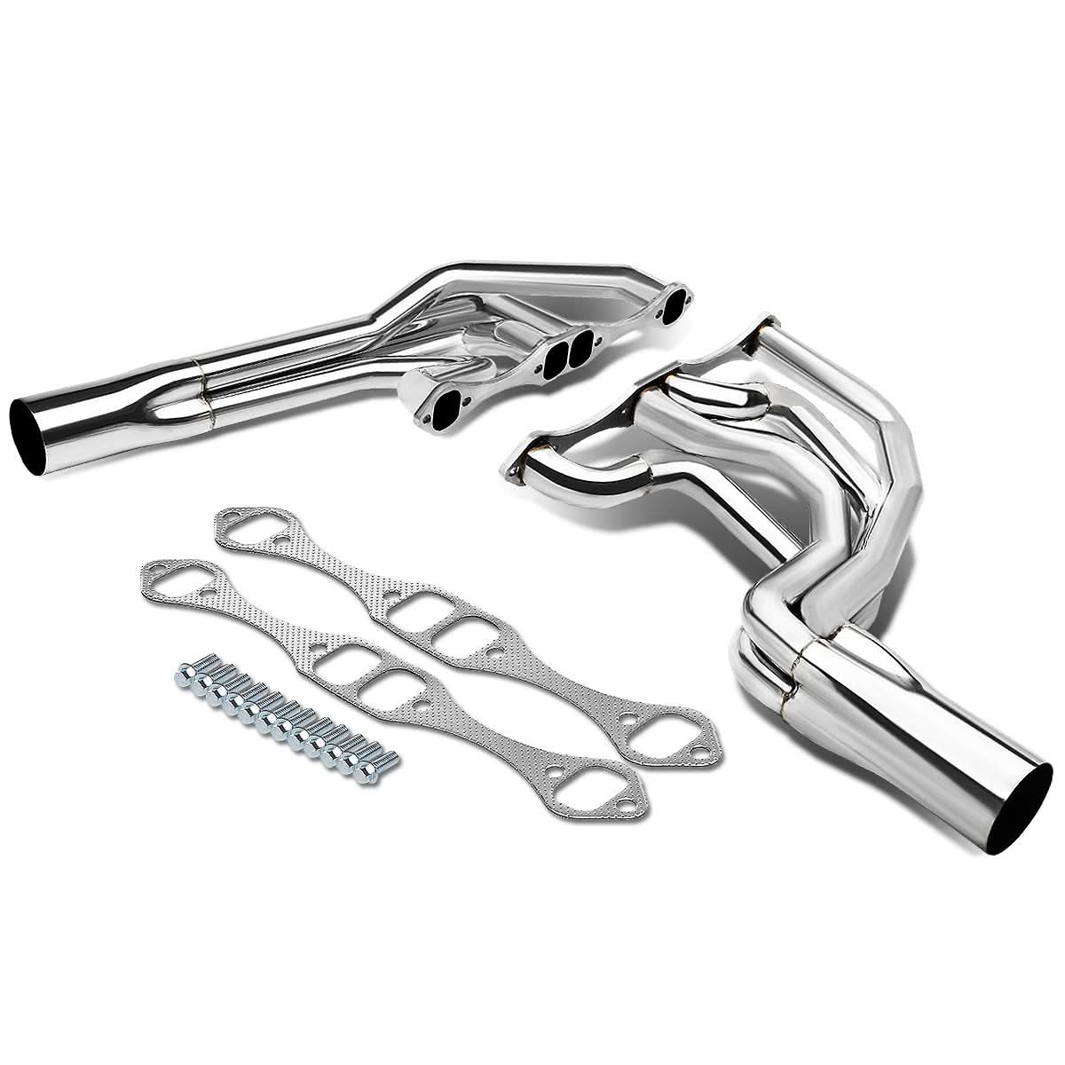 70-96 Chevrolet Small Block SBC Stainless Steel Headers - Stainless Steel