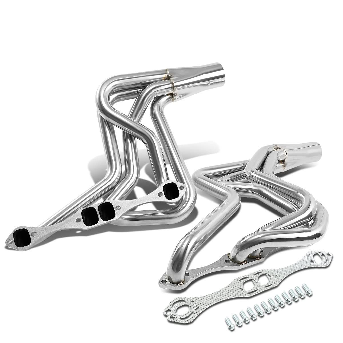 65-87 Chevrolet SBC V8 Long Tube Headers Stainless Steel