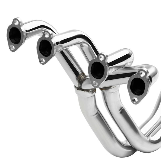 75-88 Volkswagen Scirocco/Cabriolet/Jetta/Rabbit/GTI Header Stainless Steel