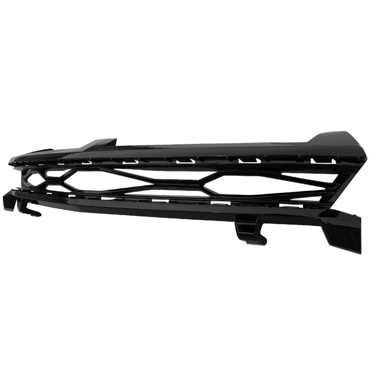 2016-2018 Chevy Camaro 2Dr ZL1 Style Unpainted Black Upper Grille ABS