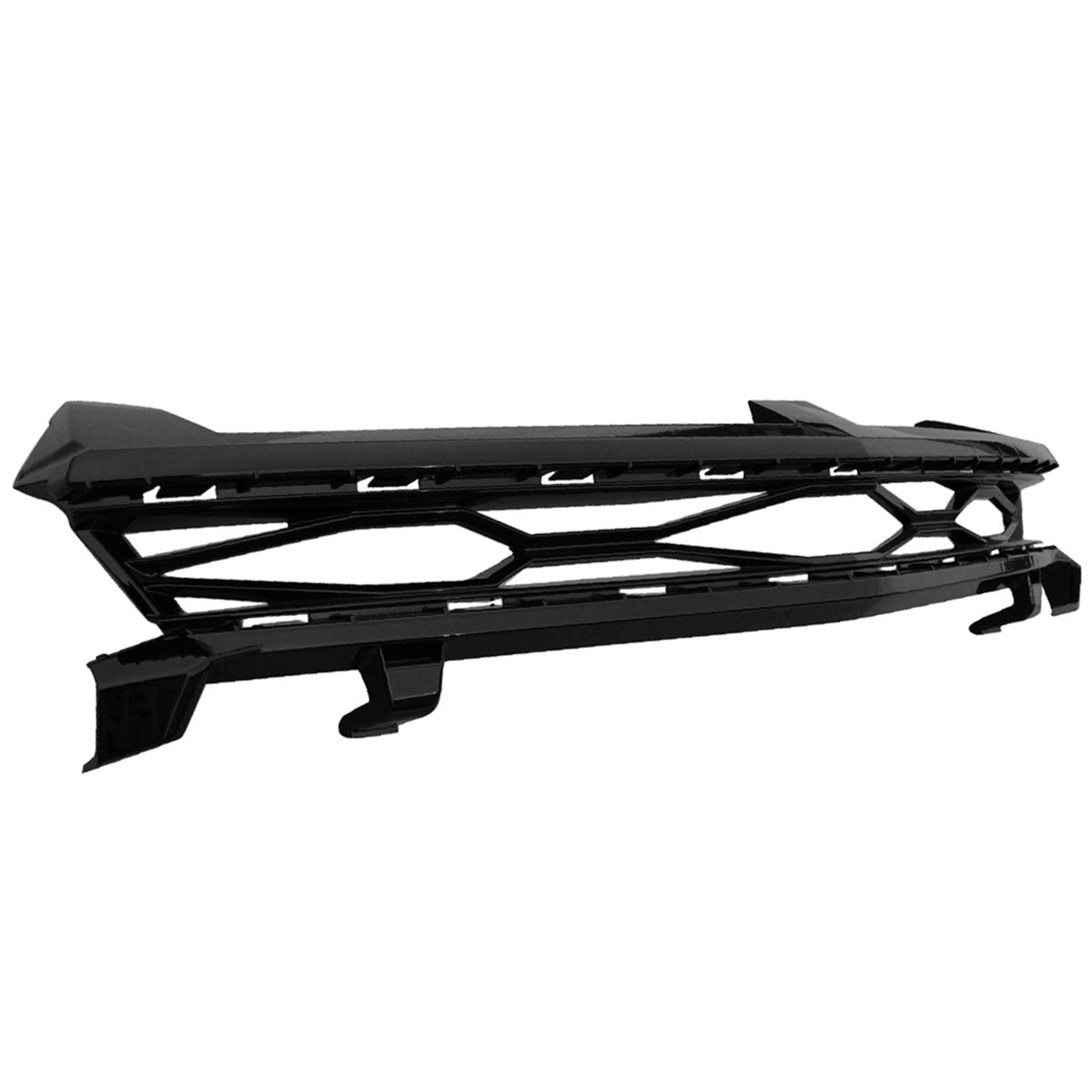 2016-2018 Chevy Camaro 2Dr ZL1 Style Unpainted Black Upper Grille ABS