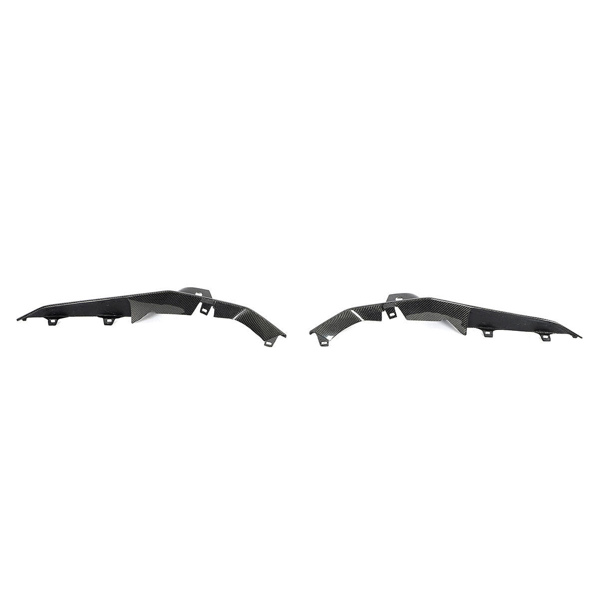 23-25 Corvette C8 Z06/E-Ray/ZR1 Grille Trim Carbon Fiber 2PC Overlay