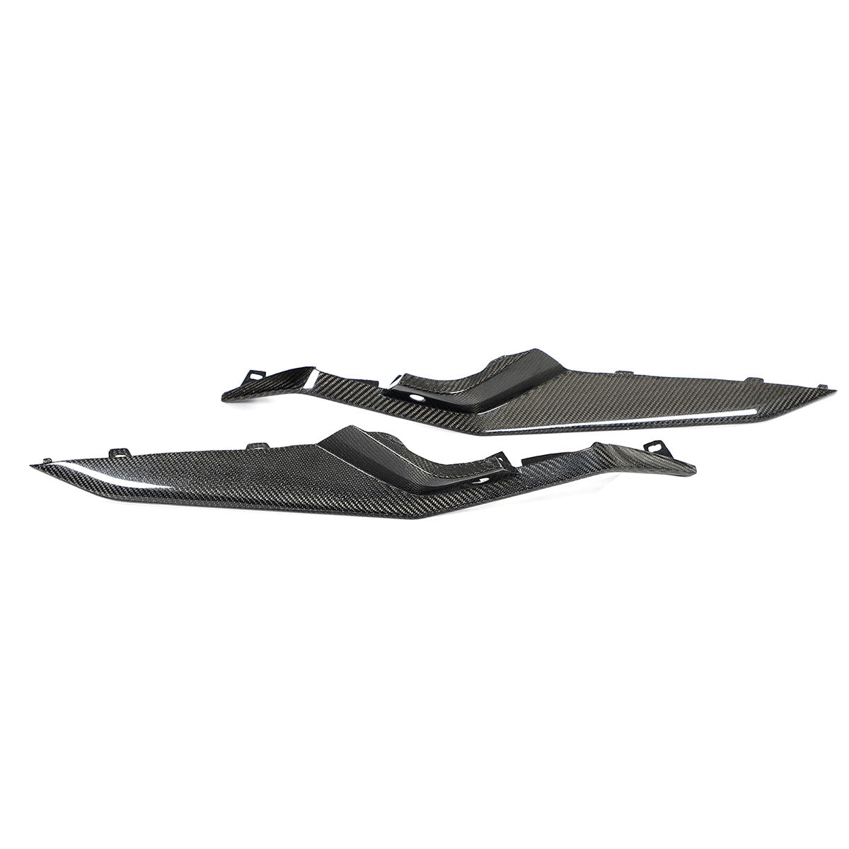 23-25 Corvette C8 Z06/E-Ray/ZR1 Grille Trim Carbon Fiber 2PC Overlay