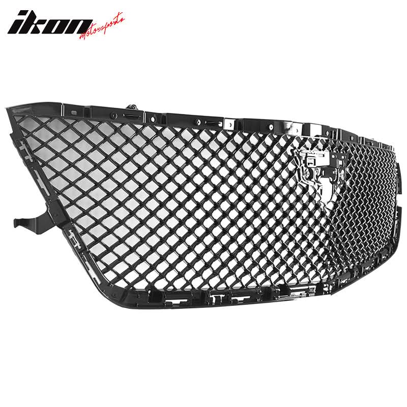 2019-2020 Cadillac CT6 V Style Gloss Black Front Bumper Grille ABS
