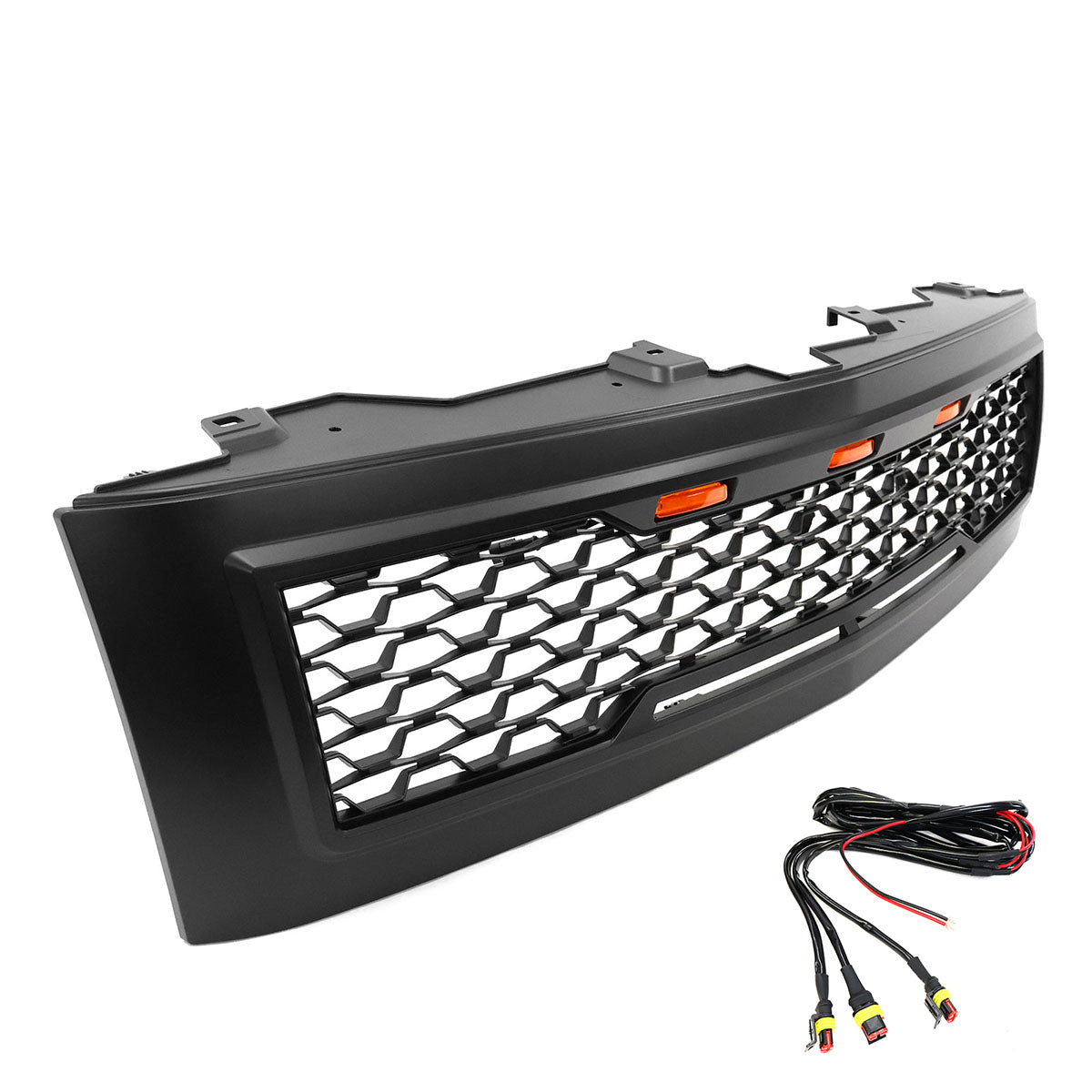 2007-2013 Chevy Silverado 1500 Front Bumper Hood Mesh Grille Grill
