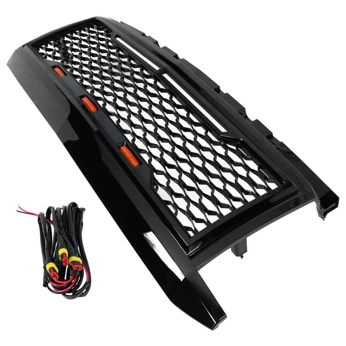 2015-2018 Chevy Silverado 2500 3500 Front Bumper Hood Mesh Grille