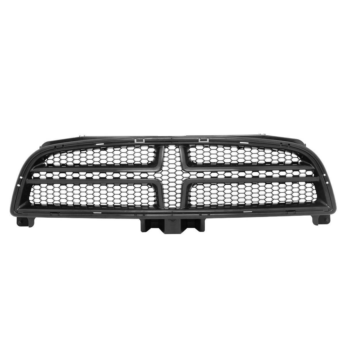 2012-2014 Dodge Charger SRT8 OE Style Unpainted Front Upper Grille ABS