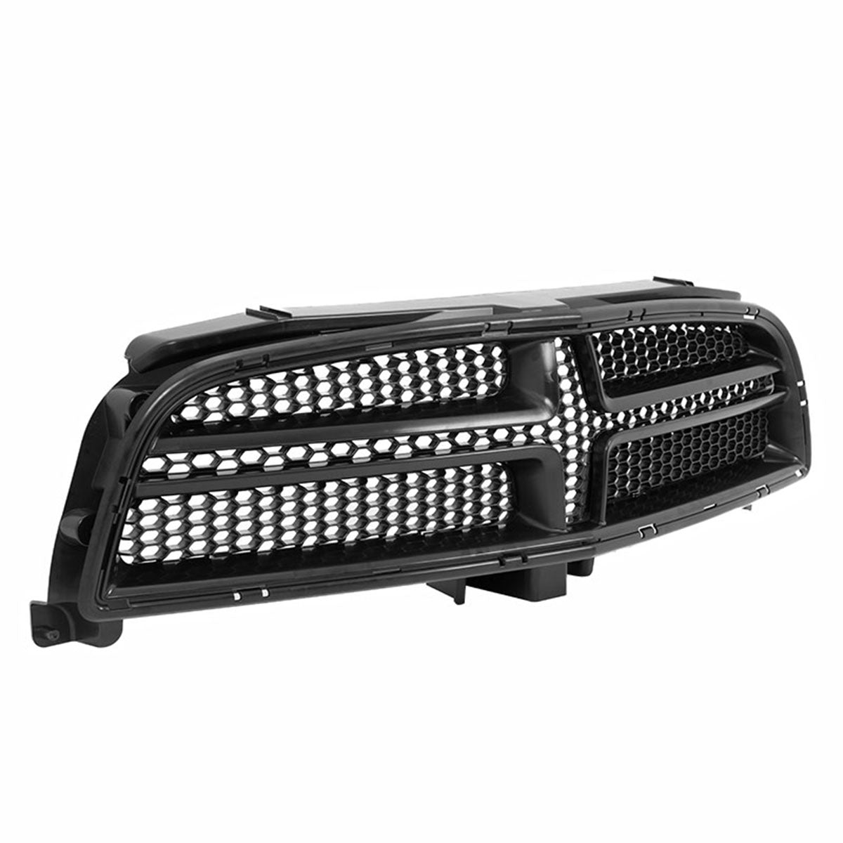 2012-2014 Dodge Charger SRT8 OE Style Unpainted Front Upper Grille ABS